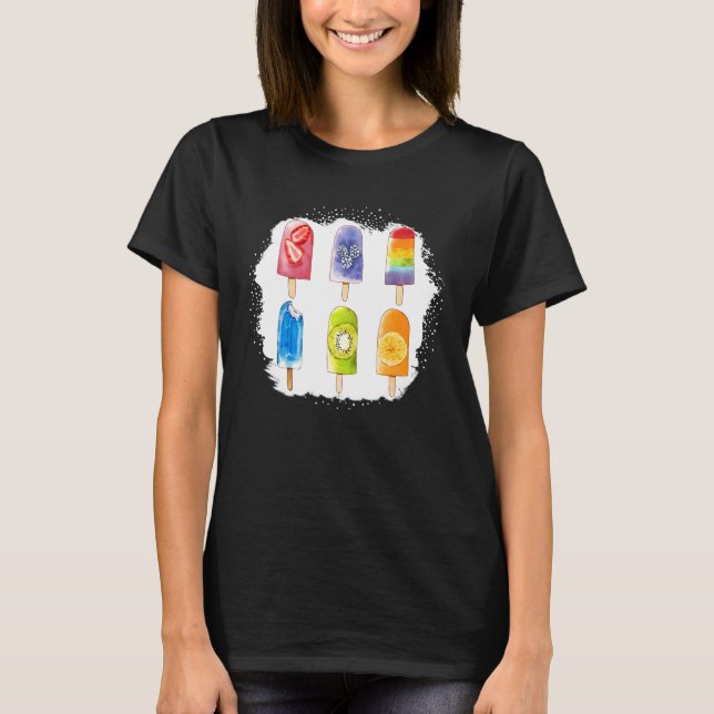 T-shirt Vacat Lolly Vacat de glace de glace de glace de Po (Devant)