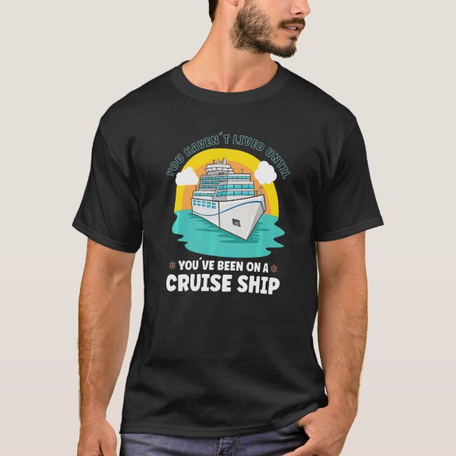 T-shirt Vacation Boating Boat Captain Cruise Ship Cruising (Devant)