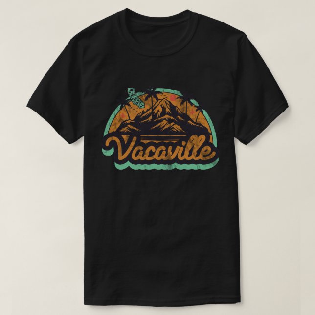 T-Shirt Vacaville, Californie (Design devant)