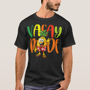 T-shirt Vacay Mode Ananas Funny Famille Vacances d'été