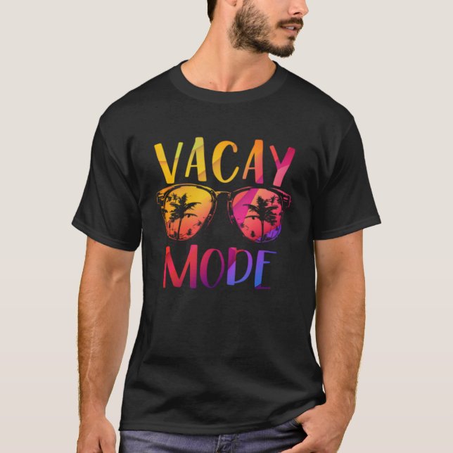 T-shirt Vacay Mode Retro Vacation Summer Cruise Holiday Va (Devant)