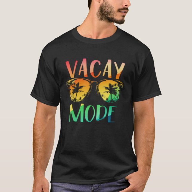 T-shirt Vacay Mode Retro Vacation Summer Cruise Holiday Va (Devant)