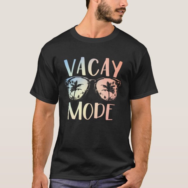 T-shirt Vacay Mode Retro Vacation Summer Cruise Holiday Va (Devant)