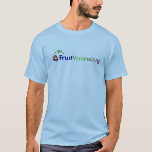 T-shirt Vaccin contre les fruits —Bleu