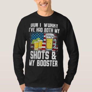 T-shirt Vaccin Ne t'inquiète pas J'ai eu à la fois mes cha