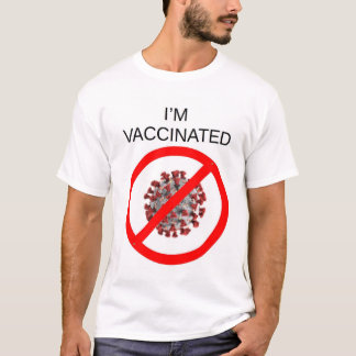 T-shirt vaccin vacciné contre le COVID