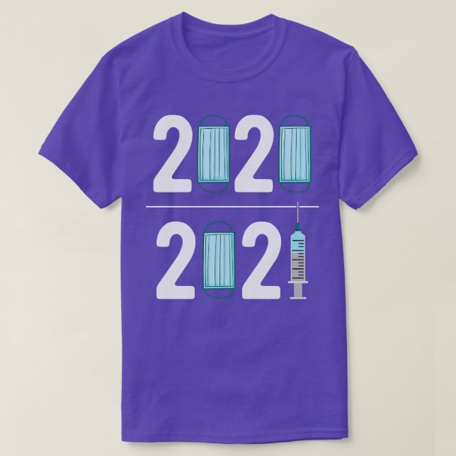 T-shirt Vaccination 2021 (Design devant)