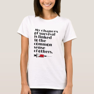 T-shirt Vaccination Drôle