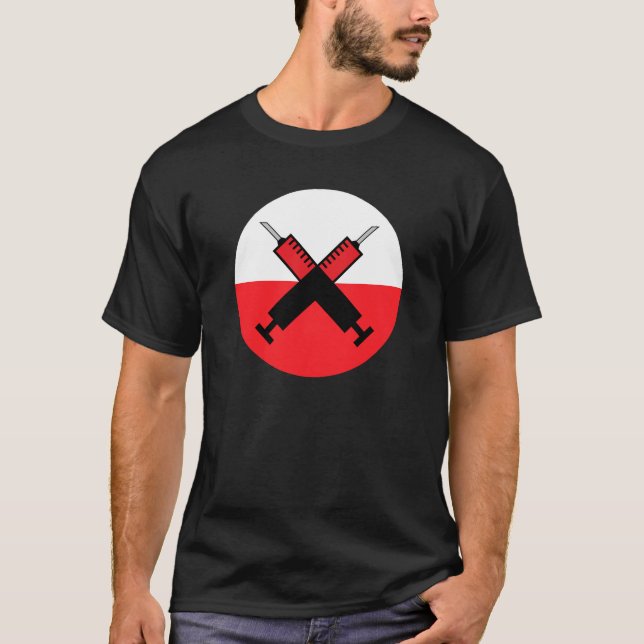 T-SHIRT VACCINÉ (Devant)
