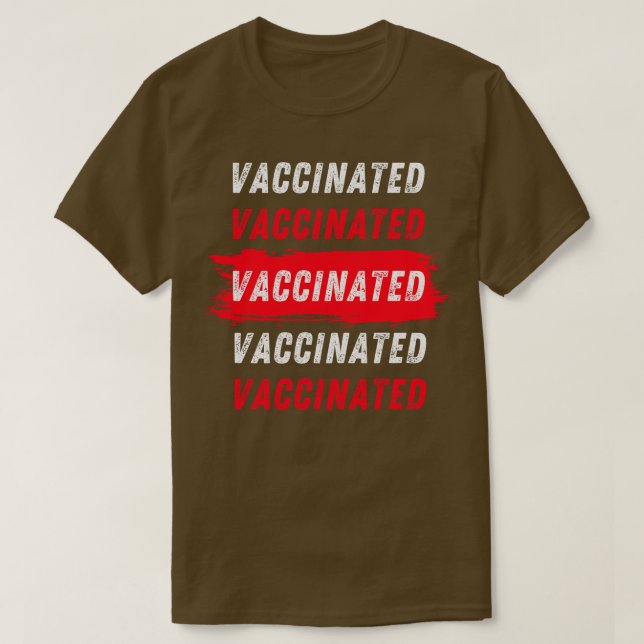 T-shirt Vacciné (Design devant)