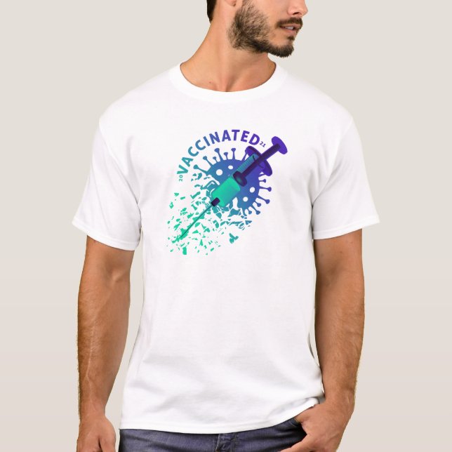 T-shirt vacciné (Devant)