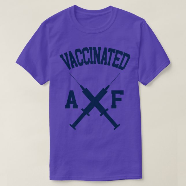 T-shirt Vacciné AF 1 (Design devant)