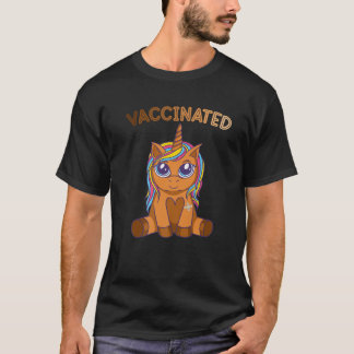 T-shirt Vacciné Pour L'Histoire Noire Enfants Peau Brown U
