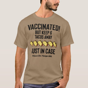 T-shirt Vacciné Tacos Cinco De Mayo