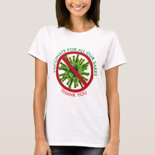 T-shirt VACCINER POUR TOUS NOS SEKES Vaccination