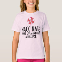 Vaccinez Obtenez une Lollipop amusante Vaccination