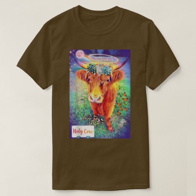T-shirt Vache  (Design devant)