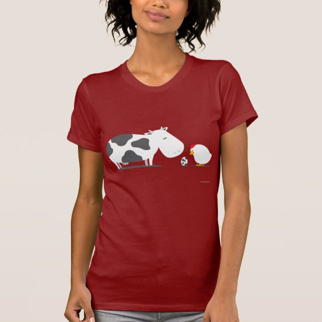 T-shirt vache (Devant)