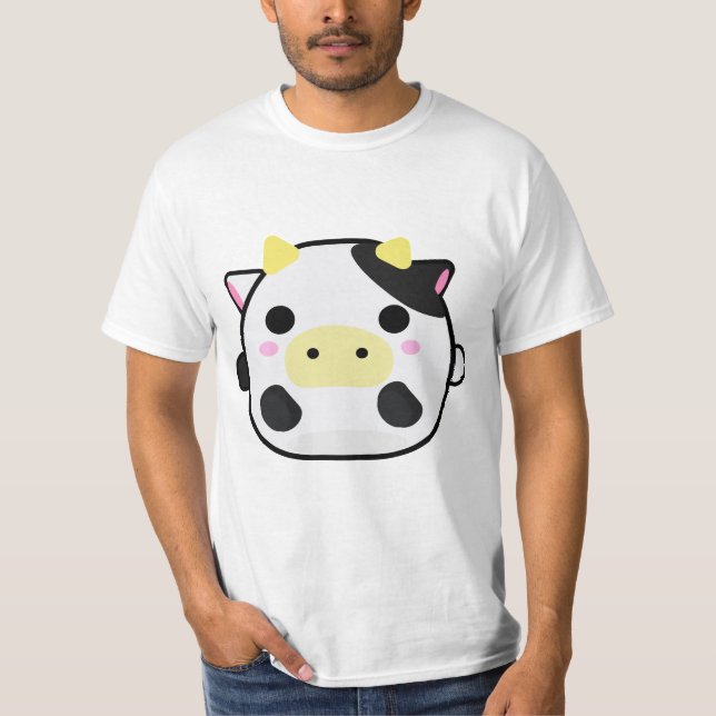 T-shirt Vache à Chibi (Devant)