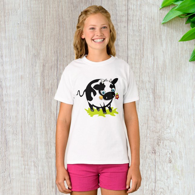 T-shirt Vache À Fleur (Créateur téléchargé)