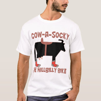 T-shirt Vache A Socky Le Vélo Hillbilly