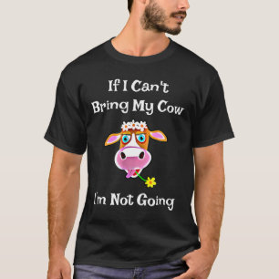 T-shirt Vache Adorable Vache Rose S Visage Animal