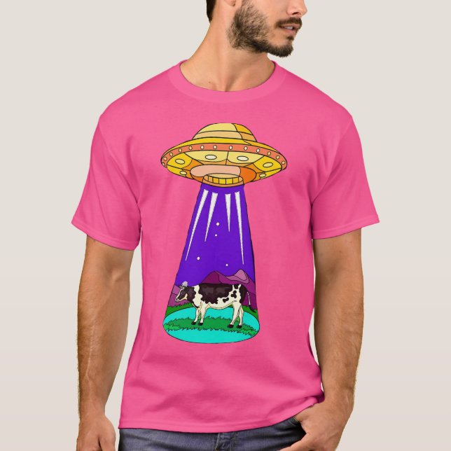 T-shirt Vache Alien (Devant)
