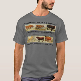 T-shirt Vache allemande vintage