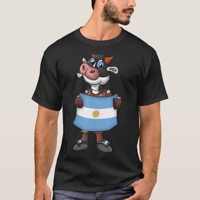 T-shirt Vache argentine (Devant)