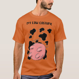 T-shirt Vache Avec Empreinte Utters Costume Udder Vache