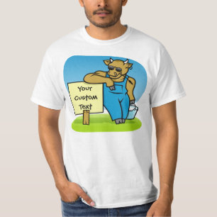 T-shirt Vache avec signe
