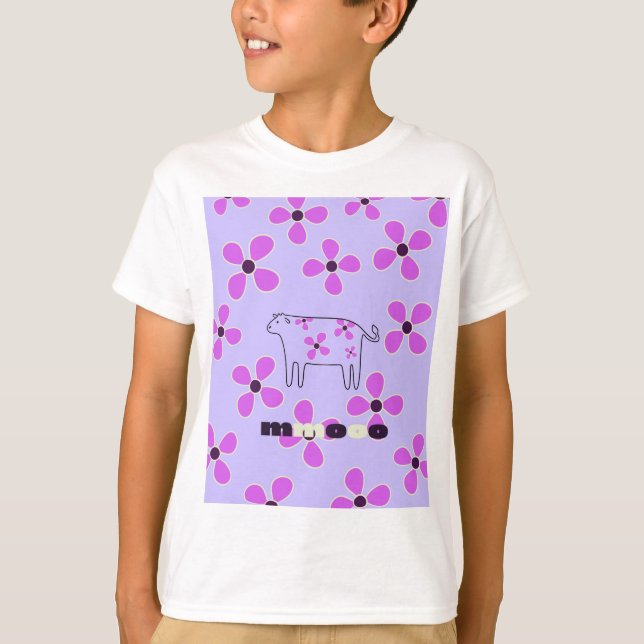 T-shirt Vache blanche (Devant)