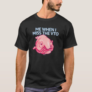 T-shirt Vache blobfish collègue Swagazon associé Quand je