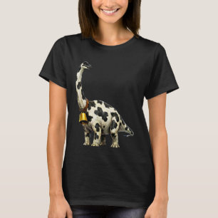 T-shirt Vache Brachiosaure Fermier Drôle Dinosaure Meuglem