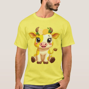T-shirt Vache Citron Sweatshirt Kawaii Lemonade
