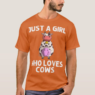 T-shirt Vache cool Pour Filles Vache-Enfants Fermier Whisp