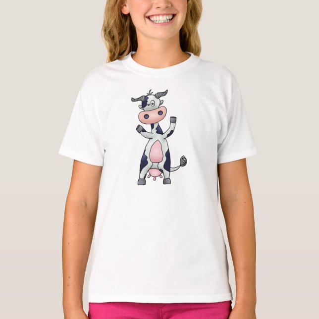 T-shirt Vache dansant (Devant)