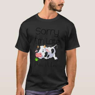 T-shirt Vache de ferme Citation Amour Élevage de vaches Co
