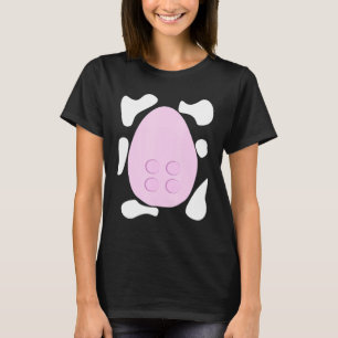 T-shirt Vache de ferme laitière Costume simple