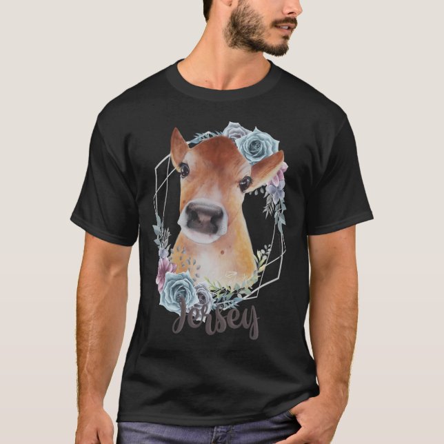 T-shirt Vache de Jersey (Devant)