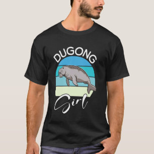 T-shirt Vache de mer Animal Dugong Fille Dugong