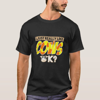 T-shirt Vache d'éleveur d'animaux
