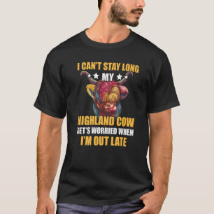 T-shirt Vache des Highlands écossaise Vache des Highlands