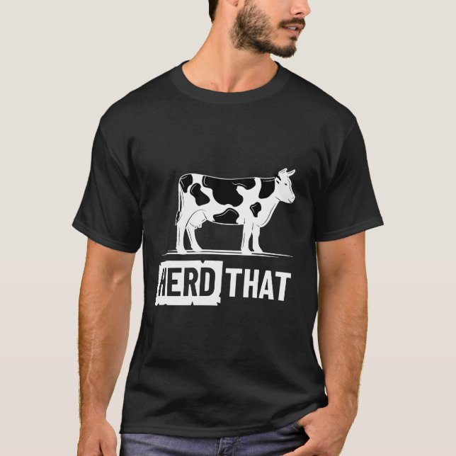 T-shirt Vache Dit Inspiré Pour Heifer (Devant)