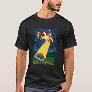 T-shirt Vache drôle amateur d'animaux Bruh extraterrestre
