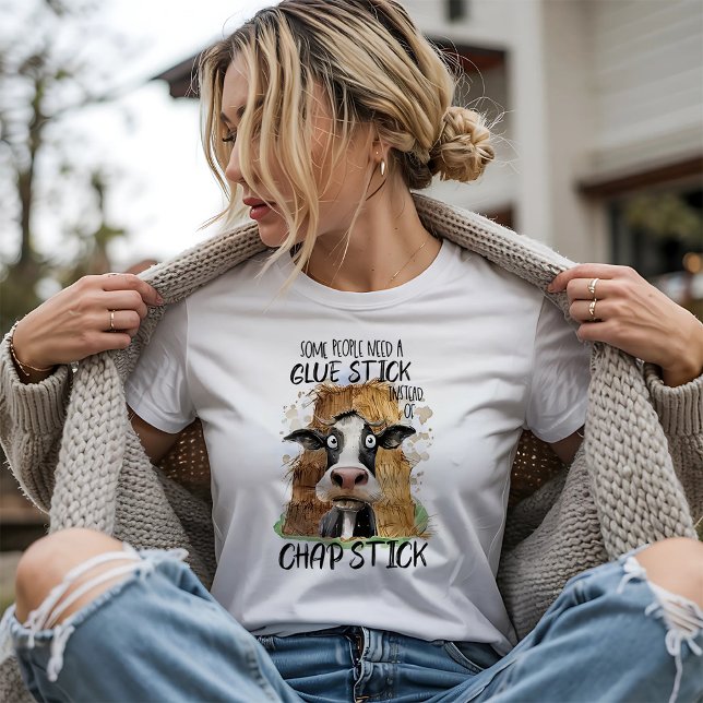 T-shirt Vache Drôle Sarcasme (Créateur téléchargé)