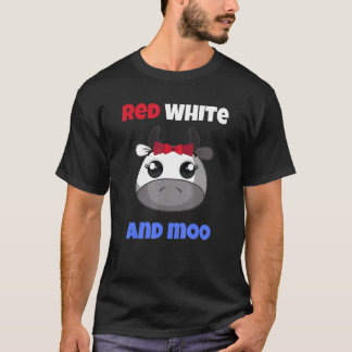 T-shirt Vache du 4 juillet