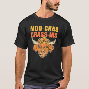 T-shirt Vache Écossaise des Highlands