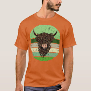 T-shirt Vache écossaise des Highlands