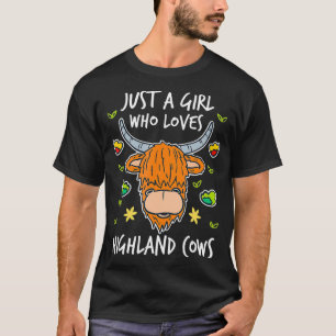 T-shirt Vache écossaise Highland